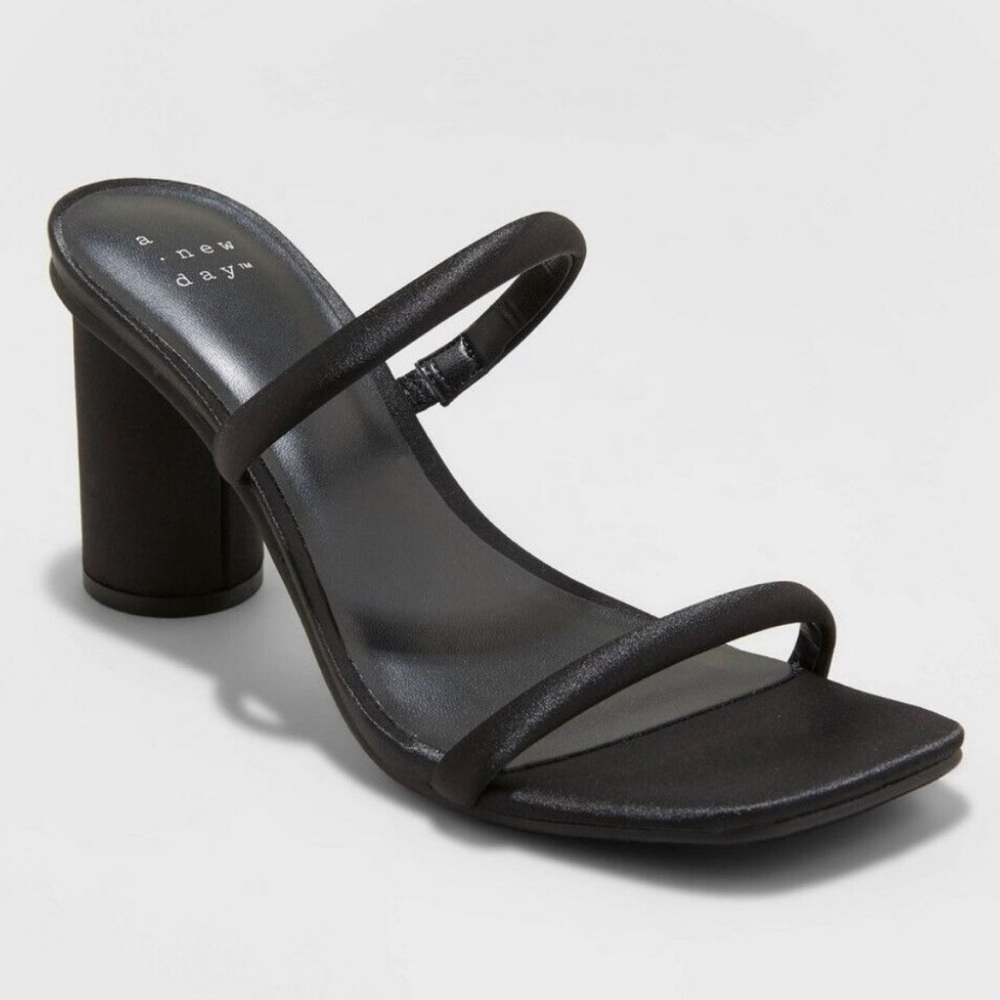3” Black Heel
